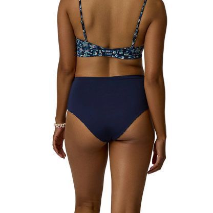 Carve Designs Erin Reversible Bottom - Tahiti/Navy
