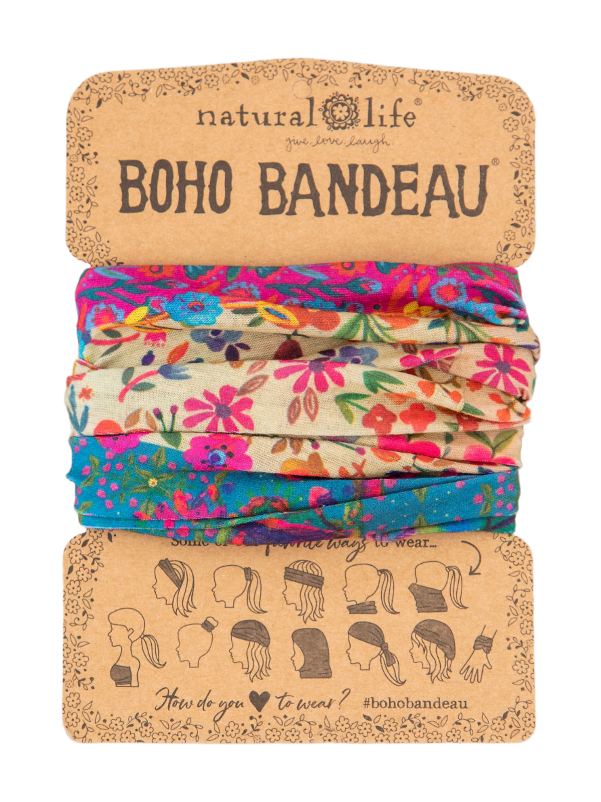 Natural Life Full Boho Bandeau Headband