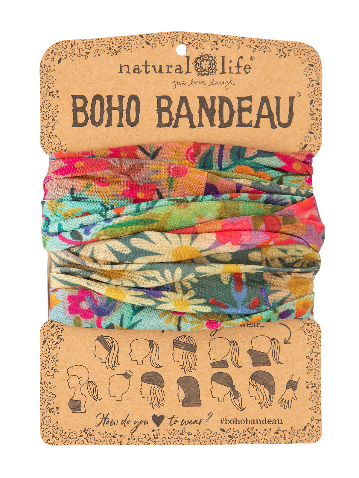 Natural Life Full Boho Bandeau Headband