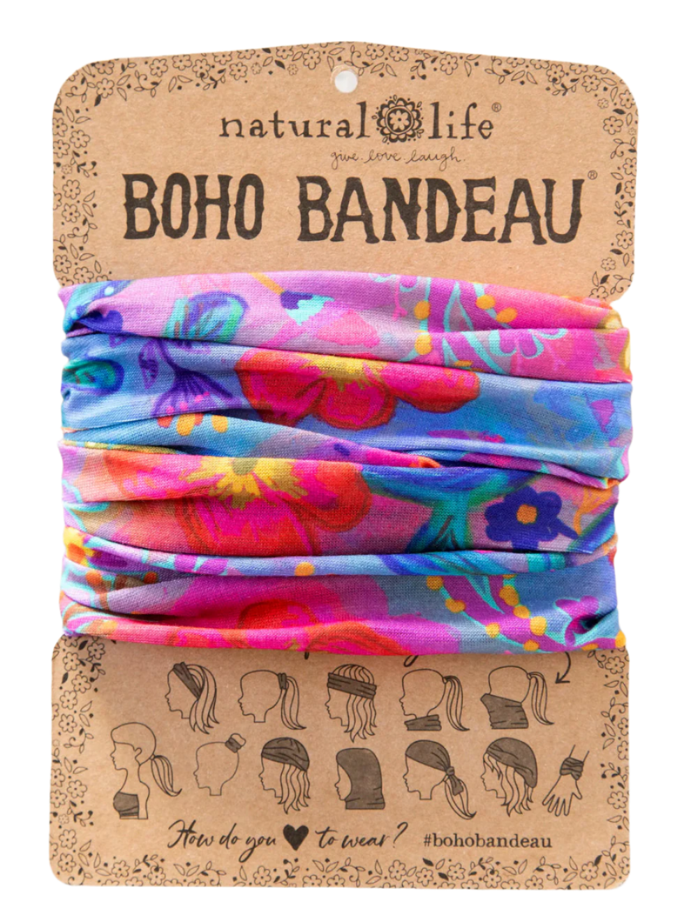 Natural Life Full Boho Bandeau Headband