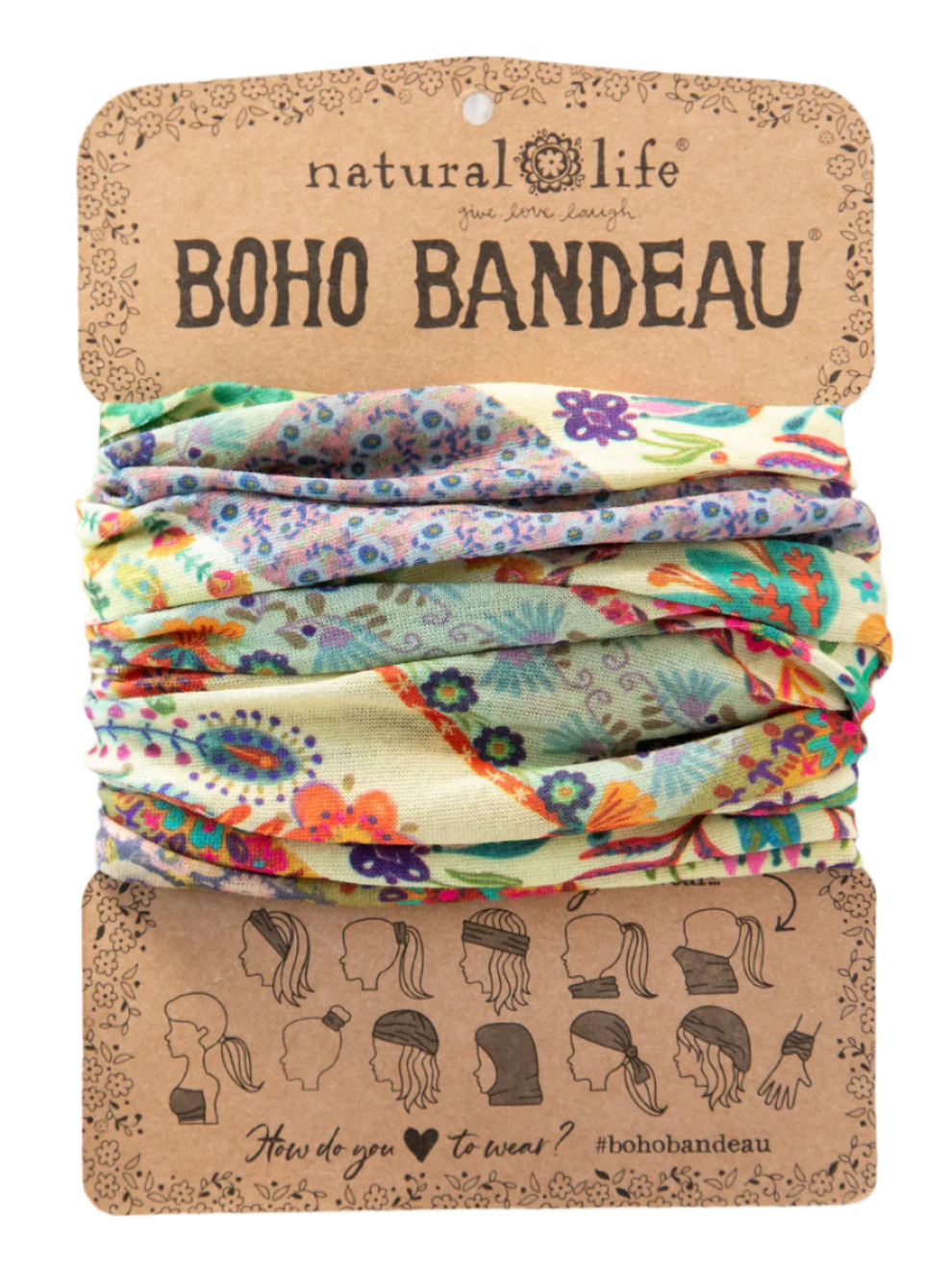 Natural Life Full Boho Bandeau Headband
