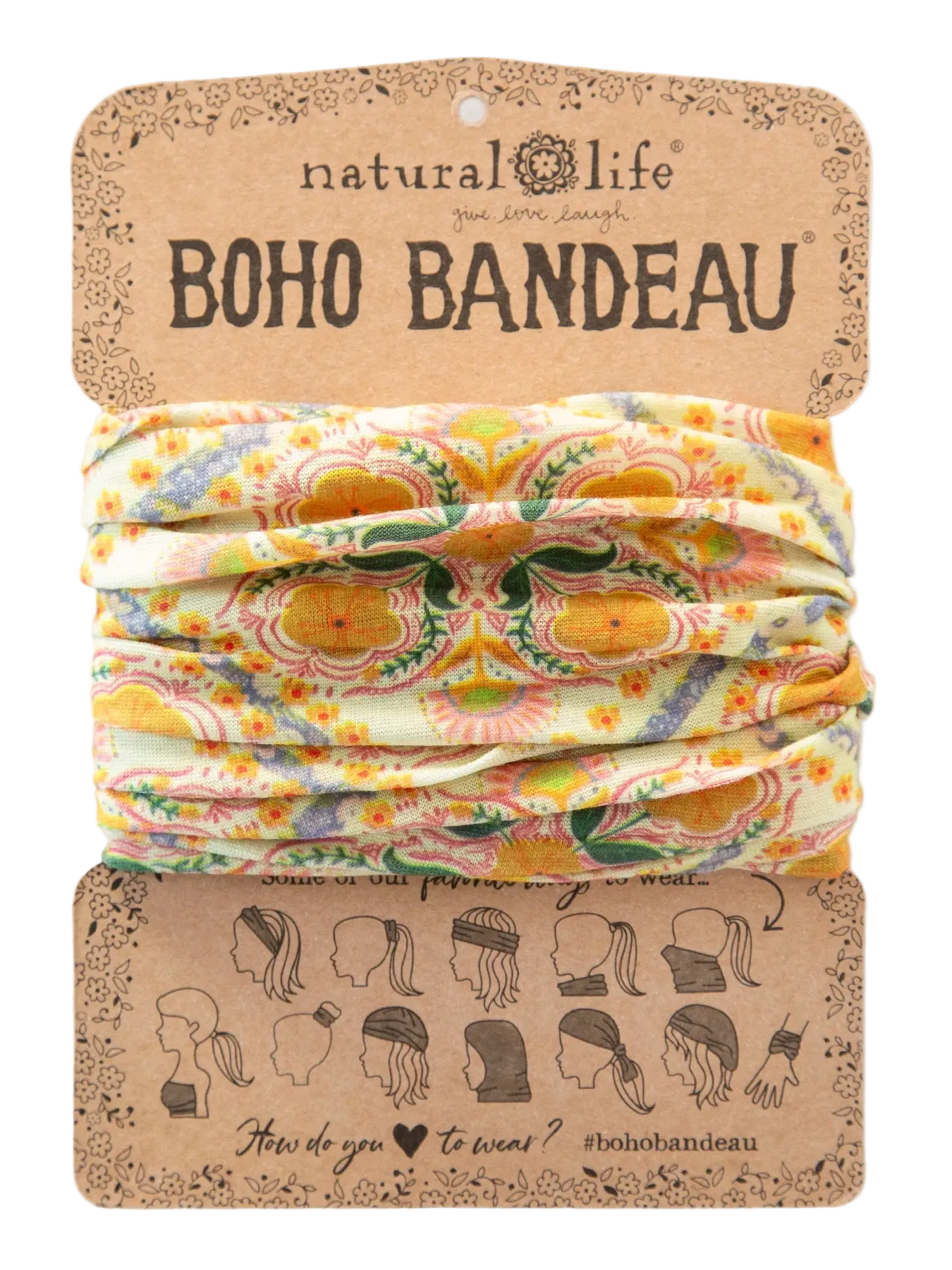 Natural Life Full Boho Bandeau Headband