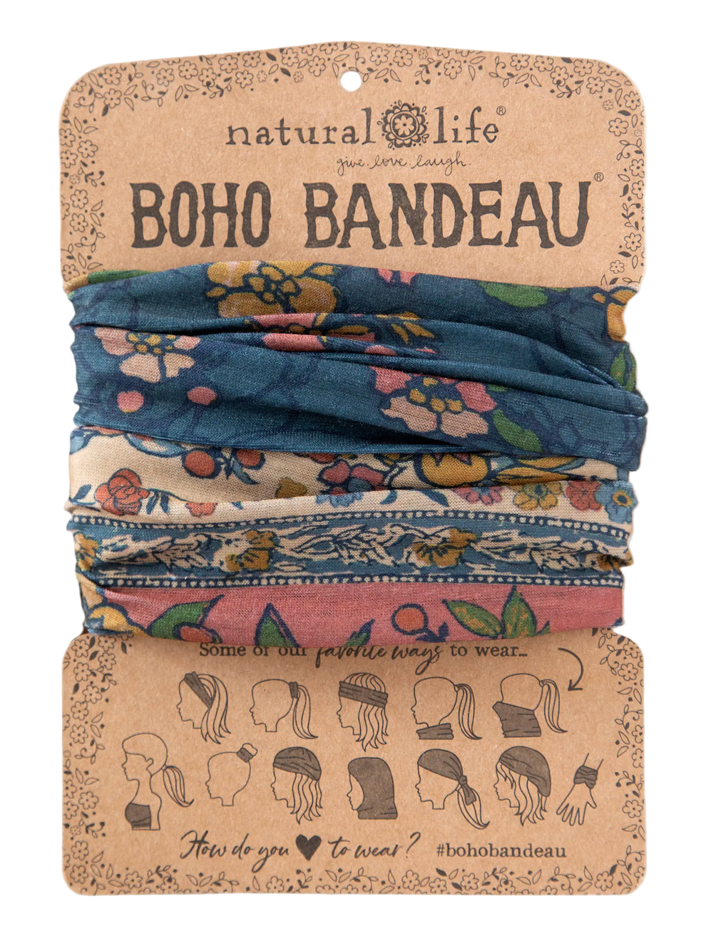 Natural Life Full Boho Bandeau Headband