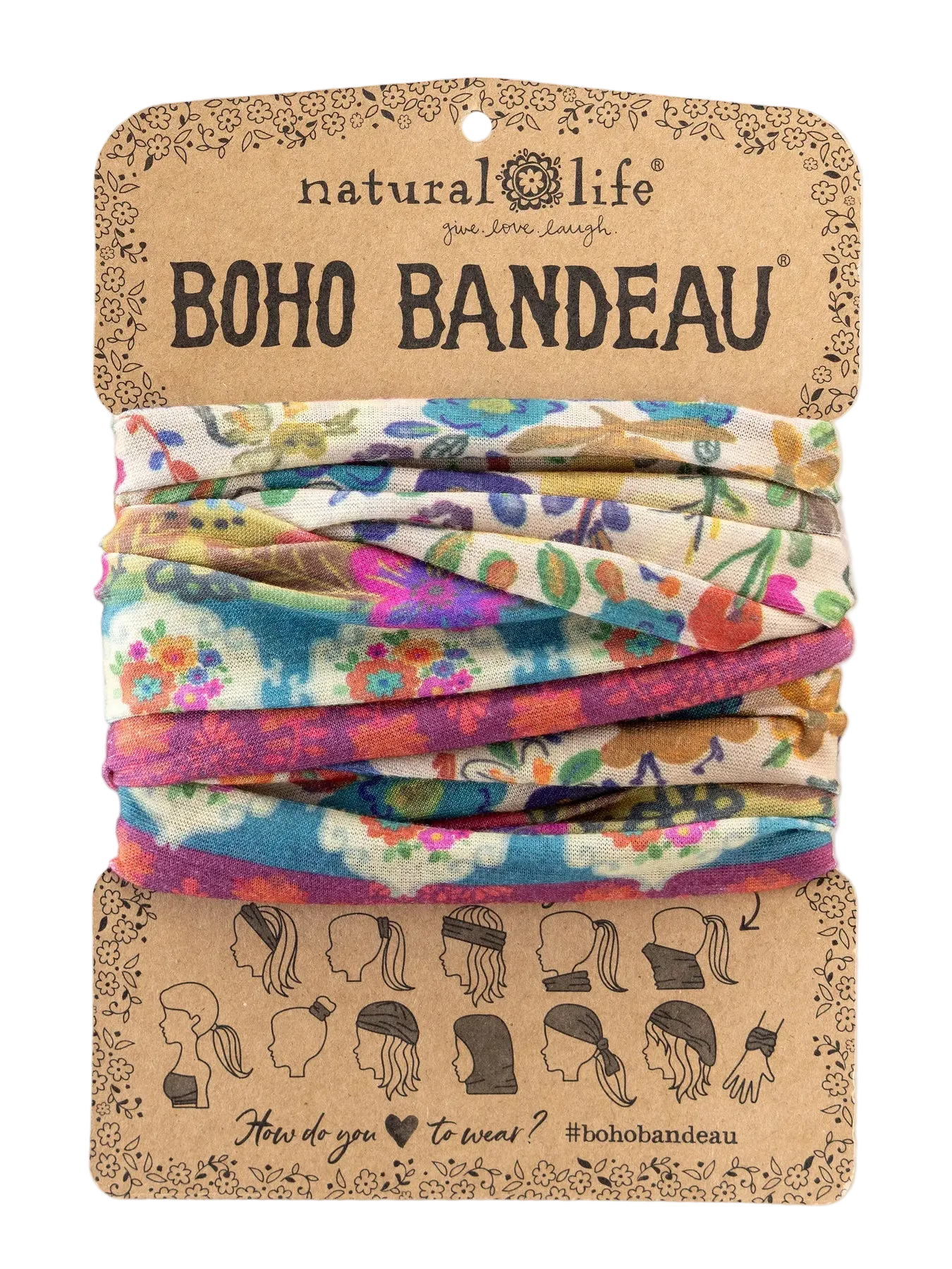 Natural Life Full Boho Bandeau Headband