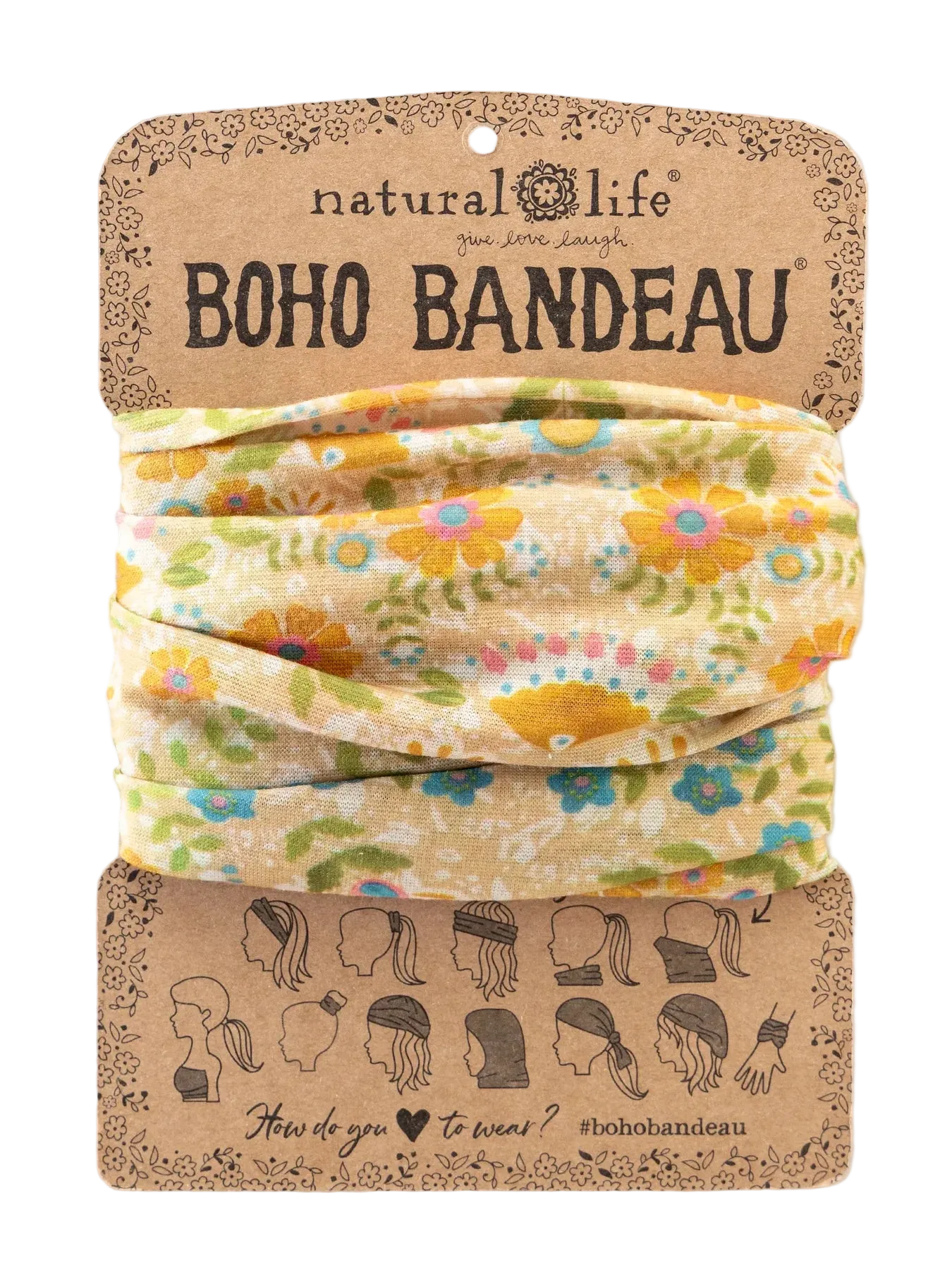 Natural Life Full Boho Bandeau Headband