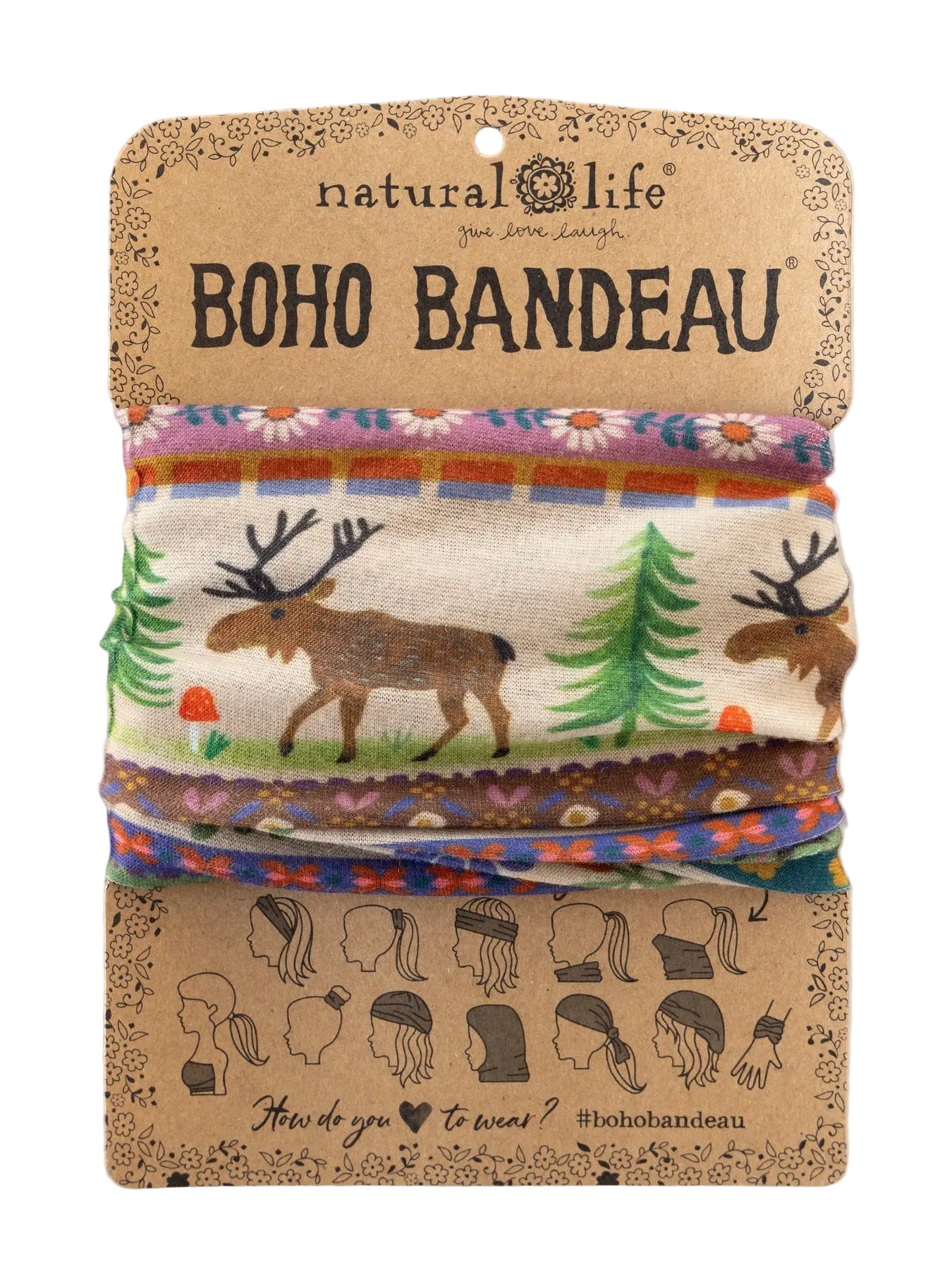 Natural Life Full Boho Bandeau Headband