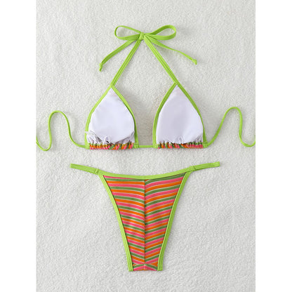 Style Strappy Bikini Set Sexy Beach Swim Suit