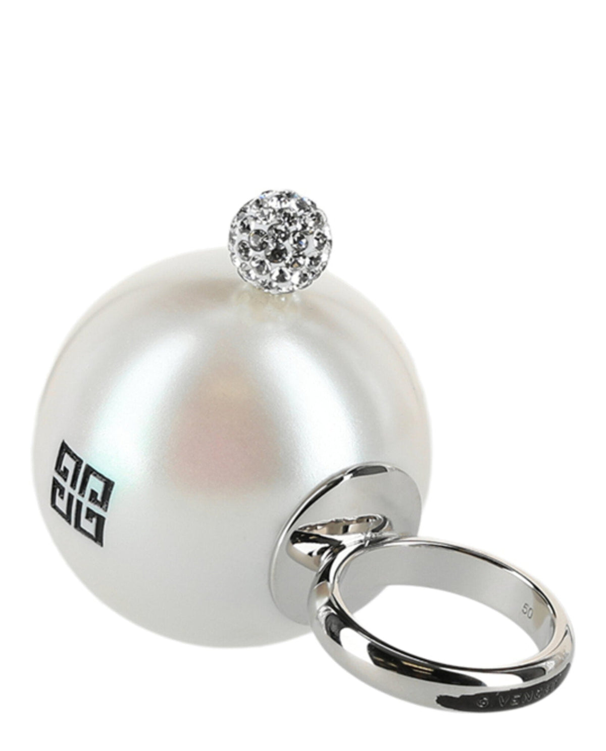 Givenchy 4G Large Pearl Ring