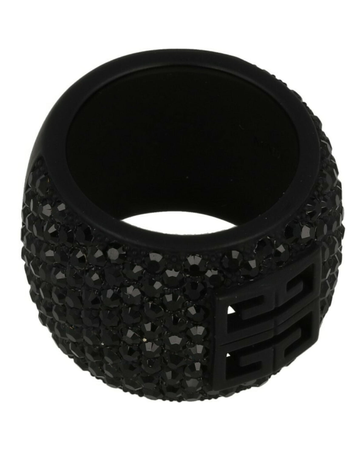Givenchy 4G Ring in Metal With Crystals