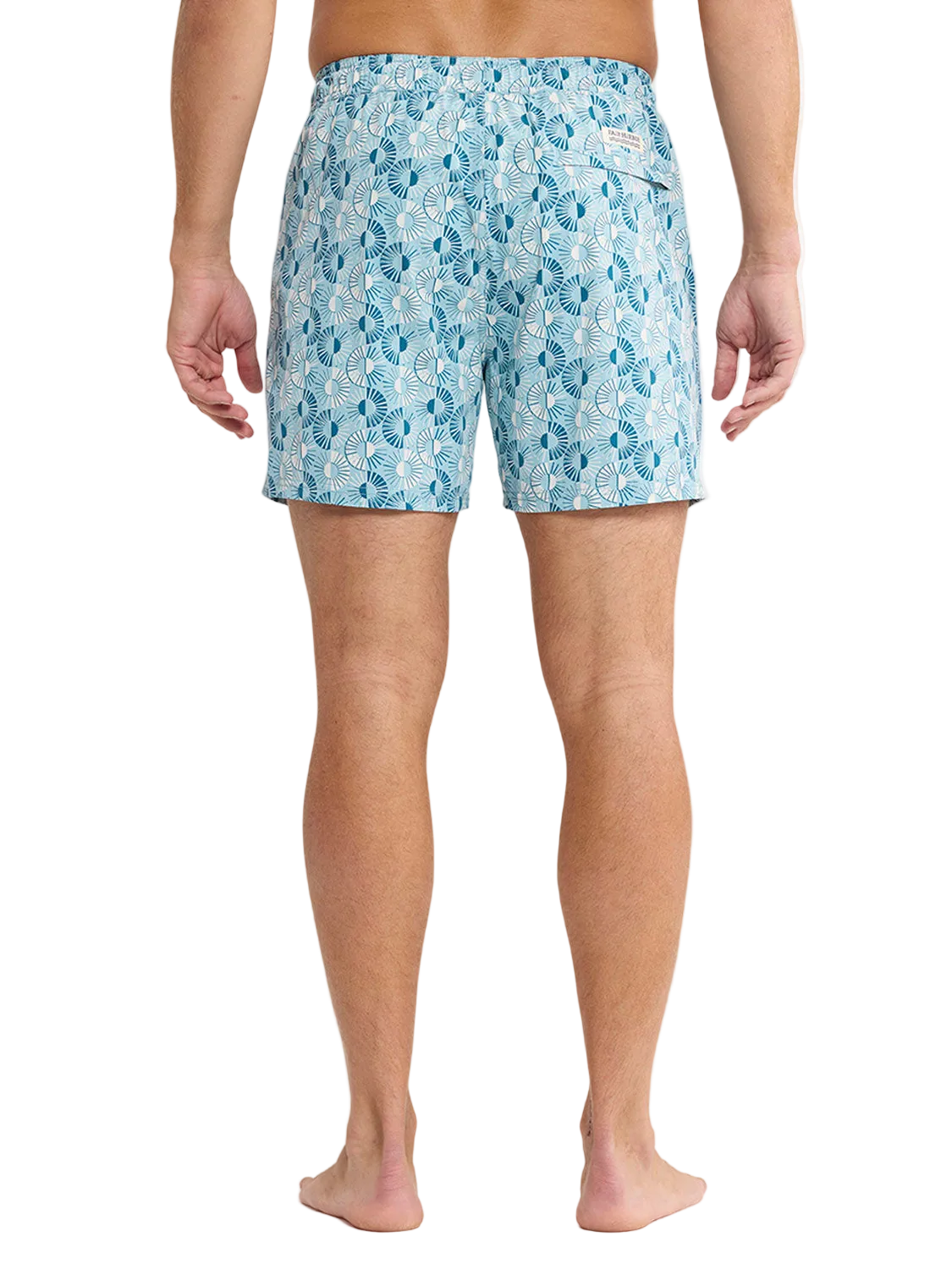 Fair Harbor The Bungalow Men's Short - Bay Blue Sunburst