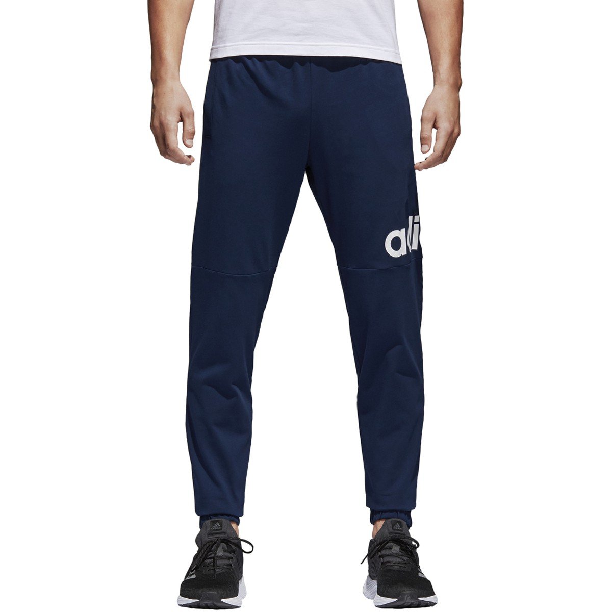 adidas Men's Essentials Linear Logo Sweatpant