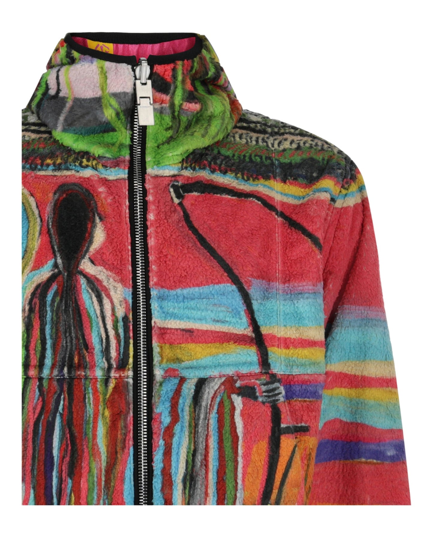 Givenchy Josh Smith Reversible Fleece Jacket