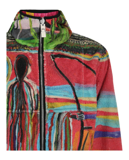 Givenchy Josh Smith Reversible Fleece Jacket