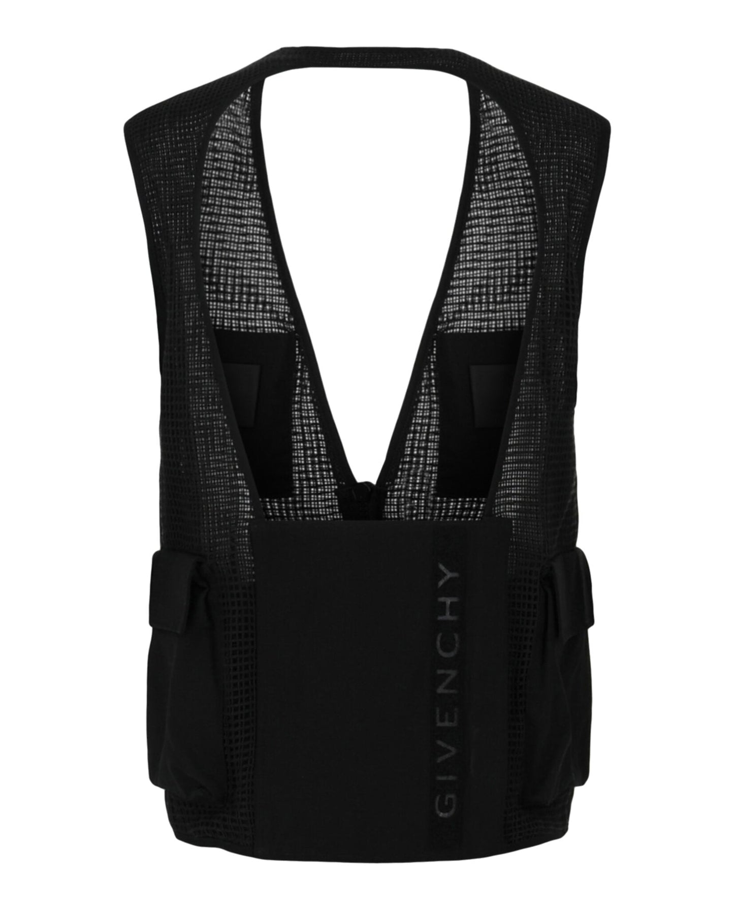 Givenchy Mesh Cargo Vest