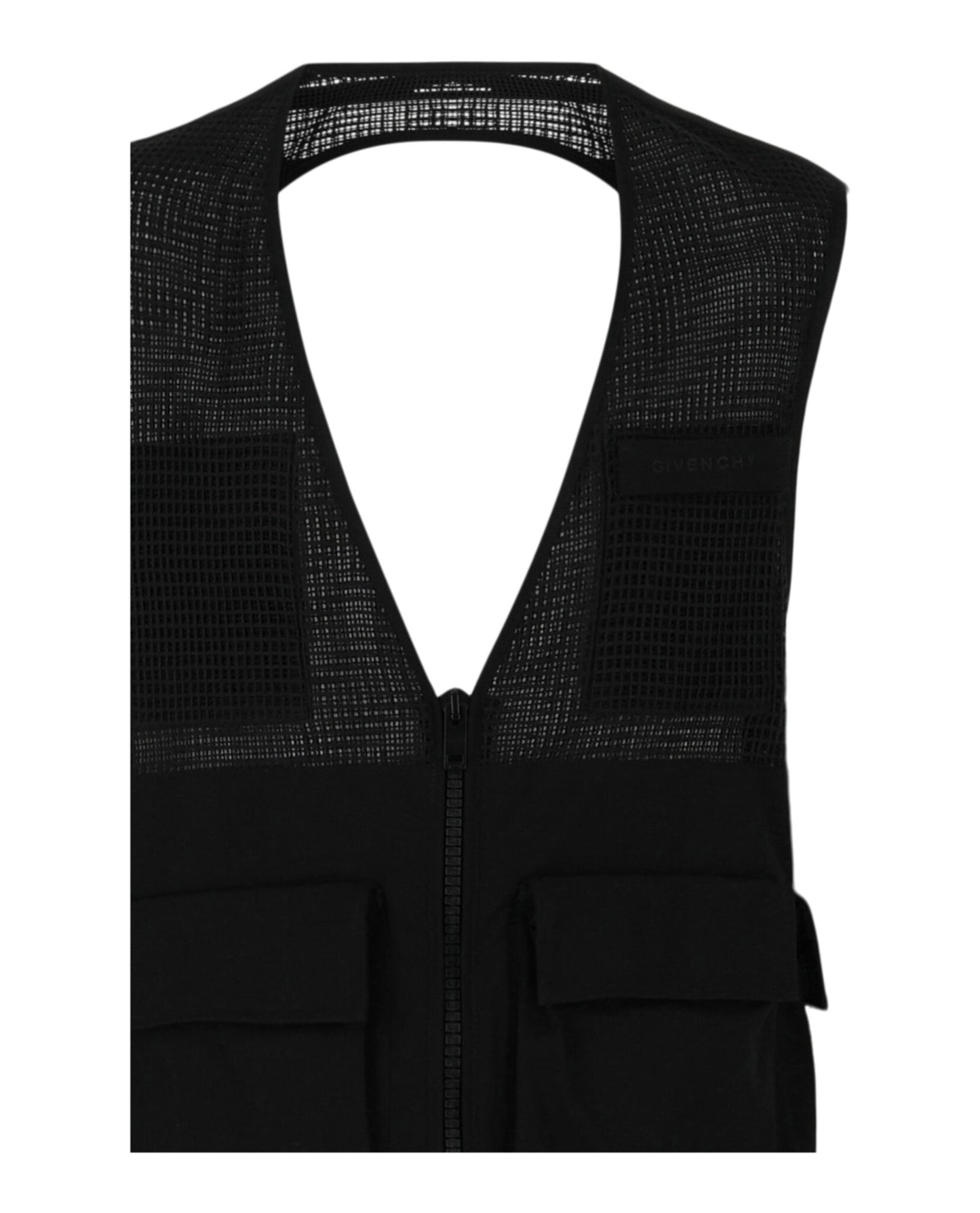 Givenchy Mesh Cargo Vest