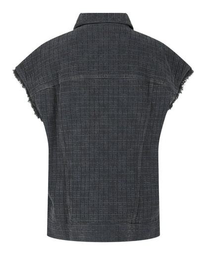 Givenchy Oversized 4G Denim Vest