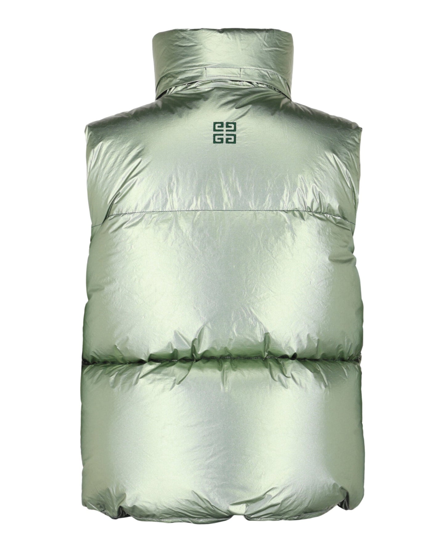 Givenchy Metallic-Finish Down Puffer Vest