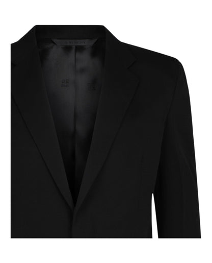 Givenchy Extra Fitted Single-Button Blazer