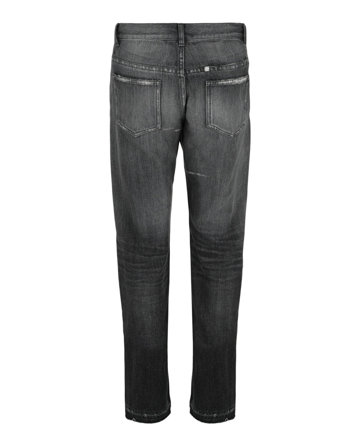 Givenchy Distressed Straight-Leg Jeans