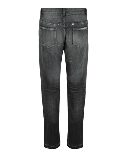 Givenchy Distressed Straight-Leg Jeans
