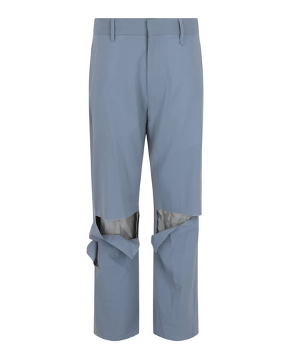 Givenchy Destroyed Straight Fit Pants