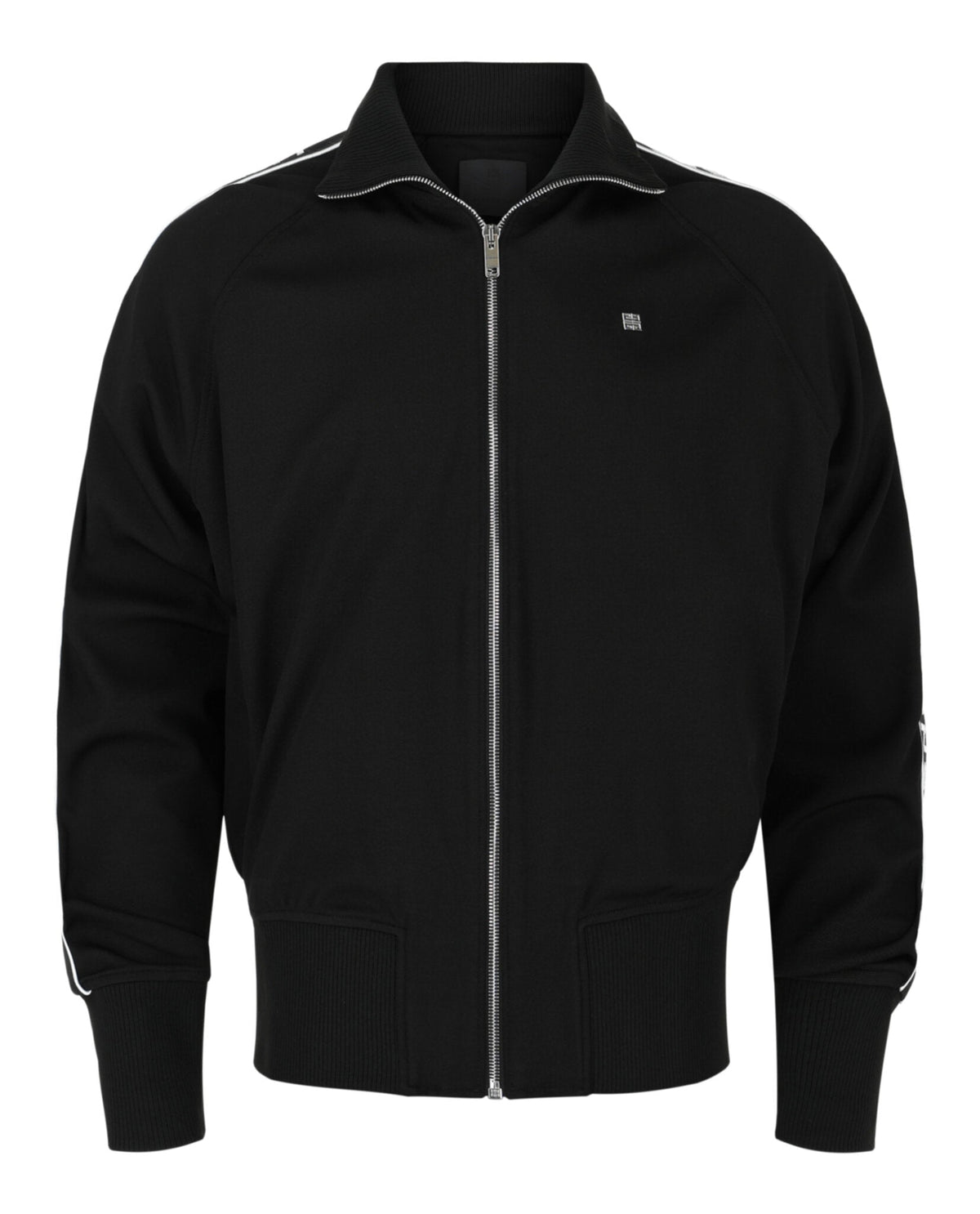 Givenchy Logo Tape Zipped Jacket