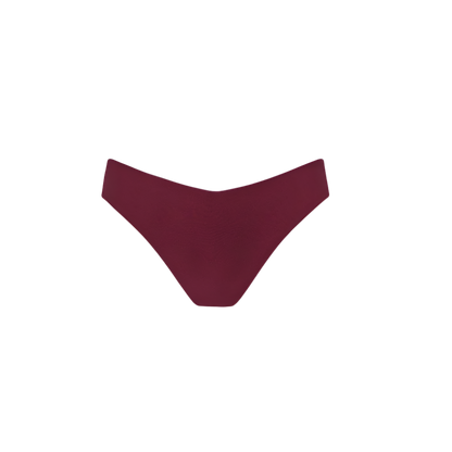 Kulani Kinis V Cheeky Bikini Bottom - Sangria - FINAL SALE