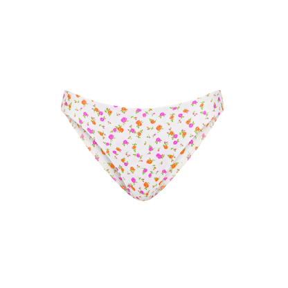 Kulani Kinis Vintage V Full Coverage Bikini Bottom - Rosie Posie - FINAL SALE