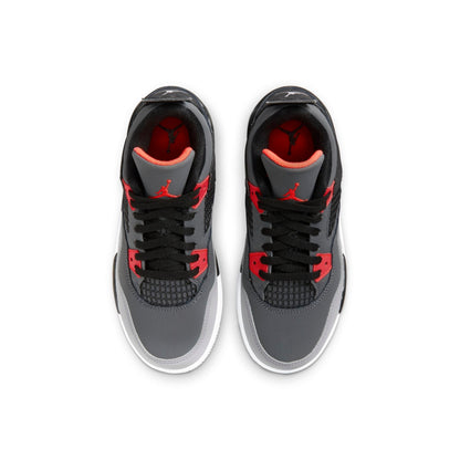 Air Jordan Preschool Retro 4 'Infrared' Ps Sneakers