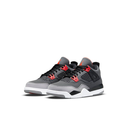 Air Jordan Preschool Retro 4 'Infrared' Ps Sneakers