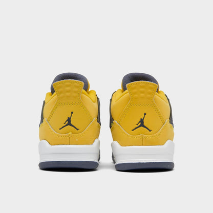 Air Jordan Toddlers Retro 4 'Lightning 2021' Td Sneakers
