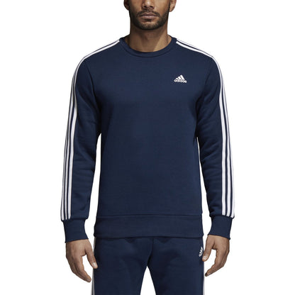 adidas Essentials 3-Stripes Crew Sweatshirt