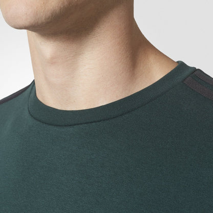 adidas Men's Essential 3S Crew Sweatshirt