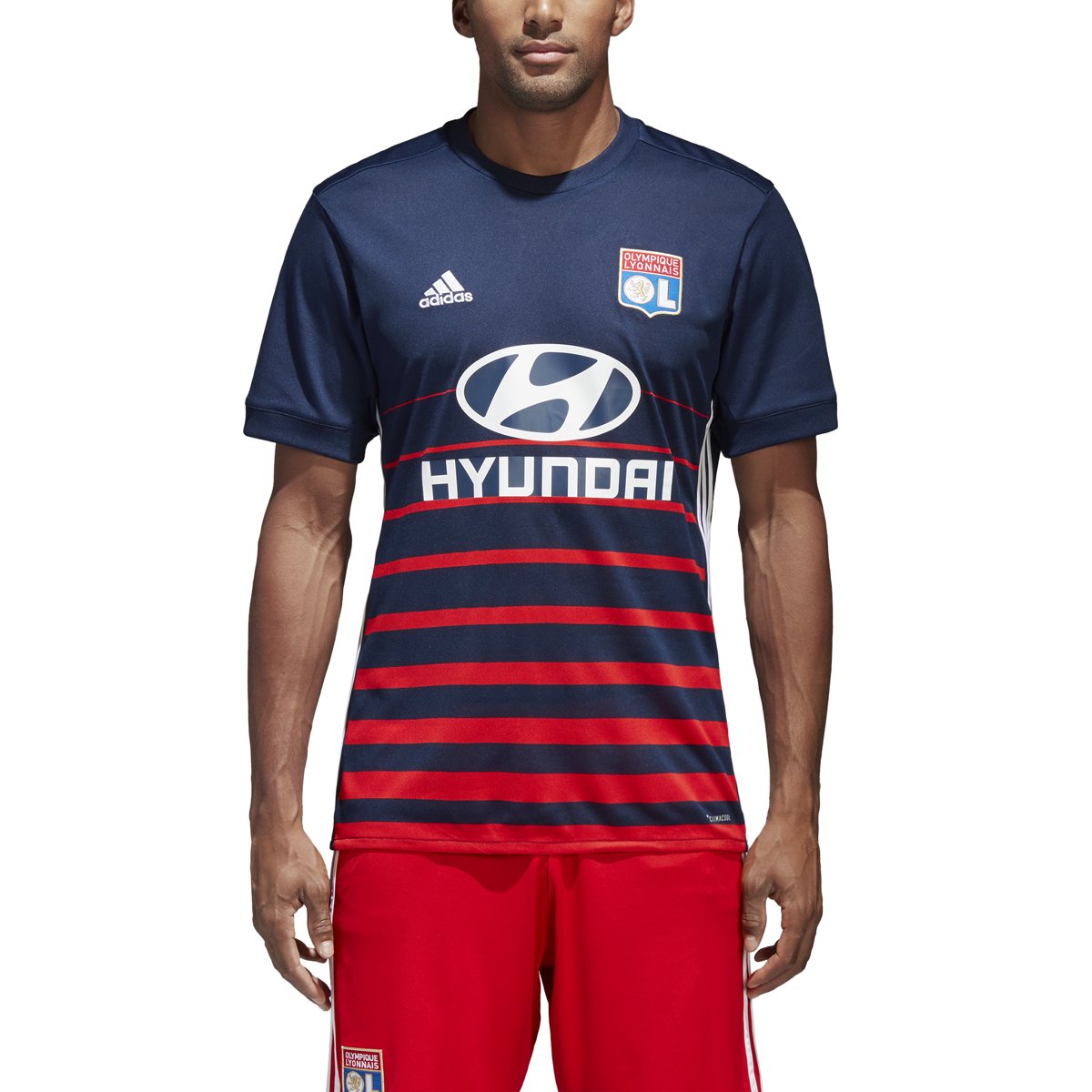 adidas Men's Olympique Lyonnais Away Replica Jersey