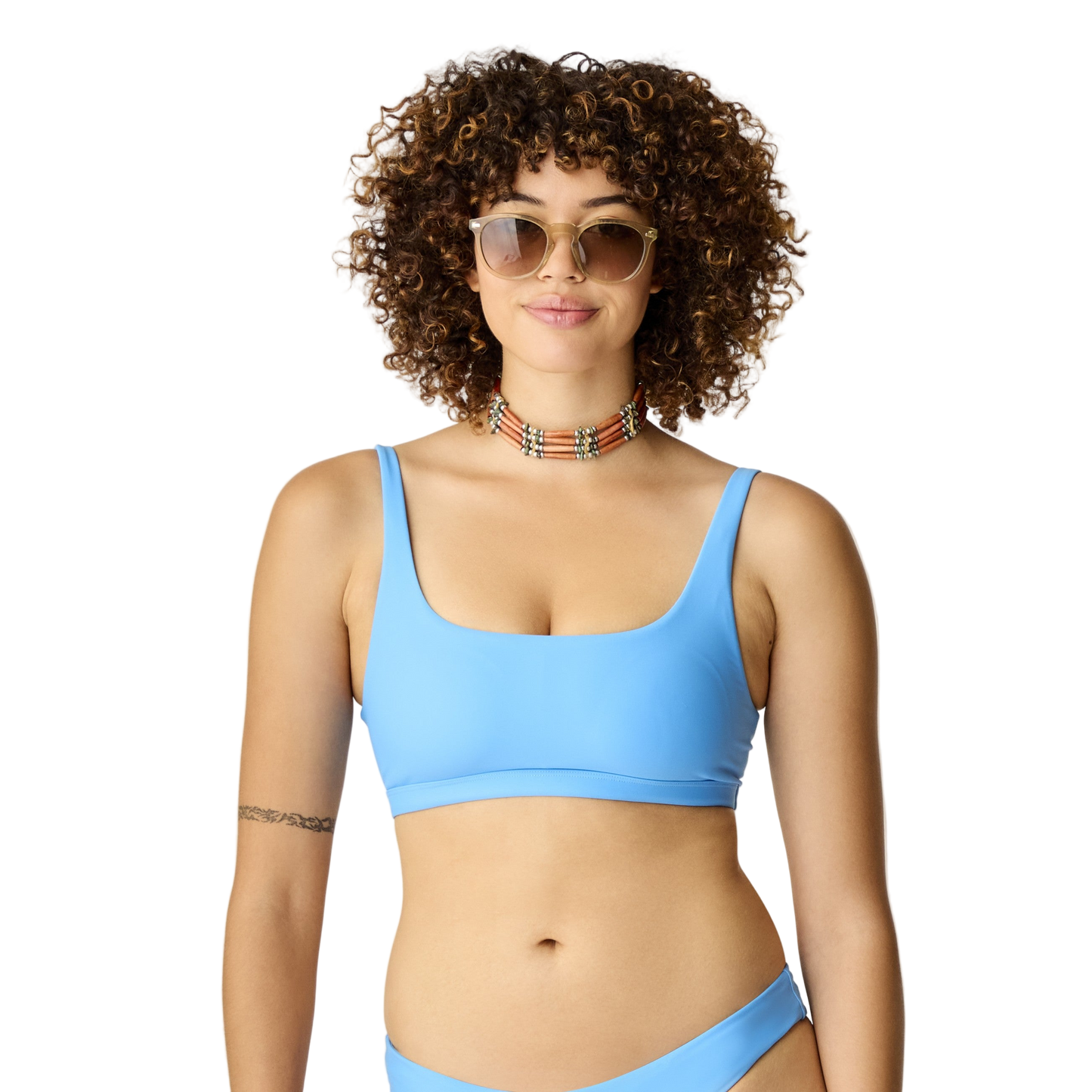 Carve Designs Korbyn Compression Top - Lagoon - FINAL SALE
