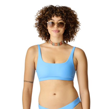 Carve Designs Korbyn Compression Top - Lagoon - FINAL SALE