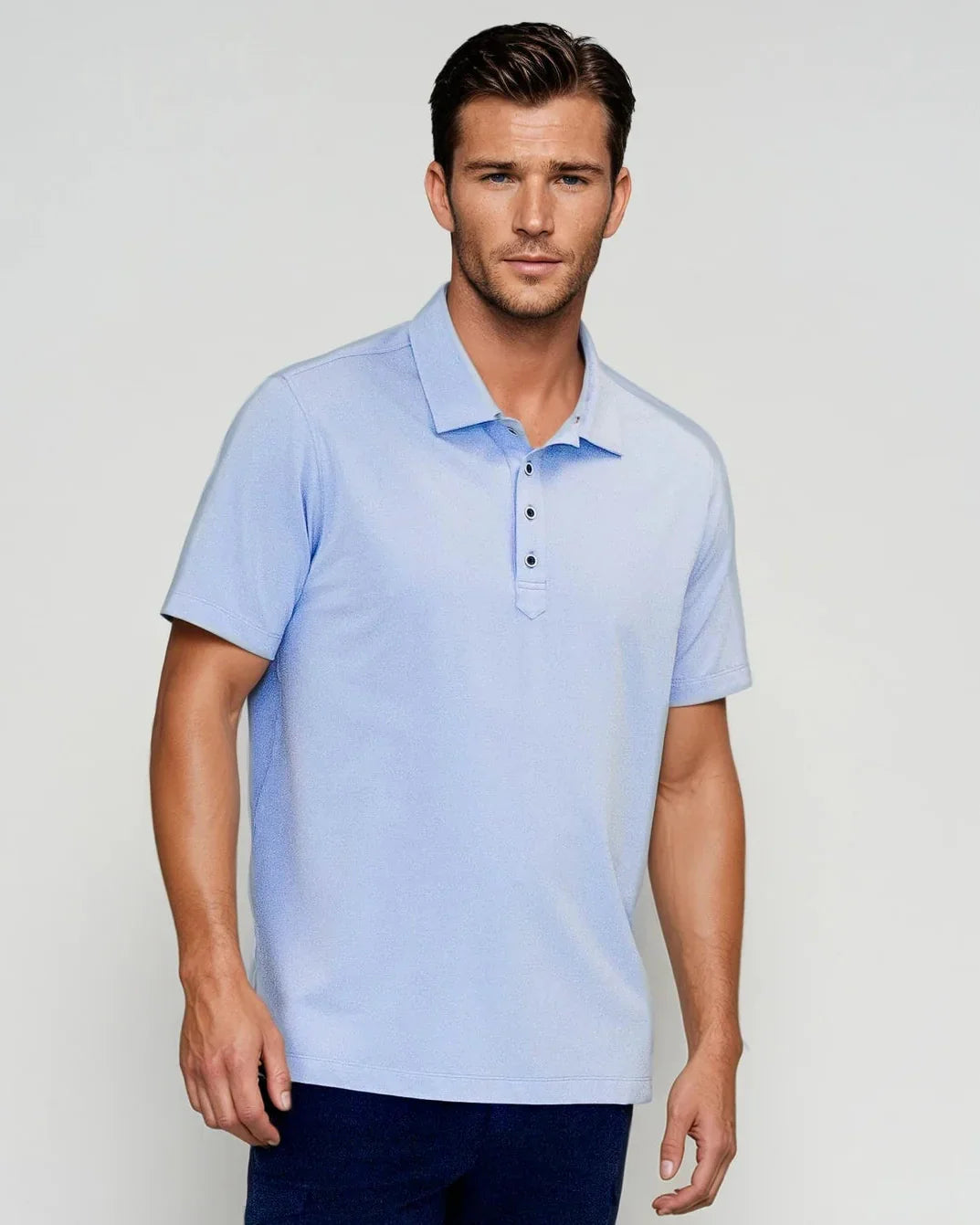 Buki Cinqo Polo - Cool Blue