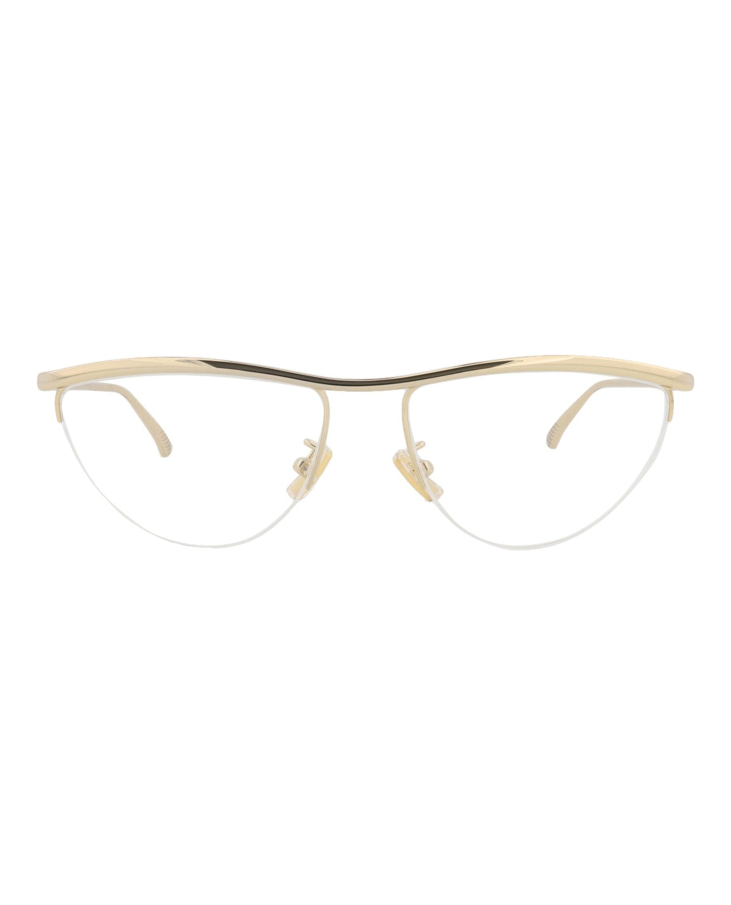 Bottega Veneta Cat Eye-Frame Metal Optical Frames