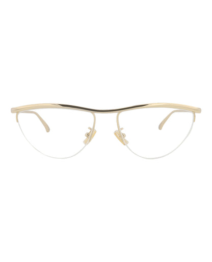 Bottega Veneta Cat Eye-Frame Metal Optical Frames