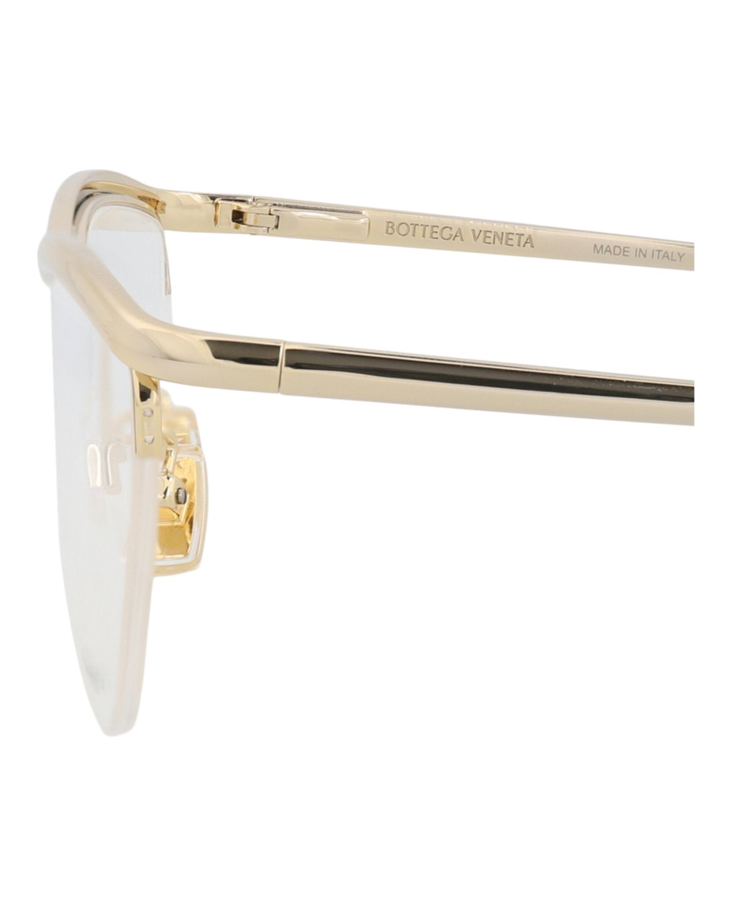 Bottega Veneta Cat Eye-Frame Metal Optical Frames