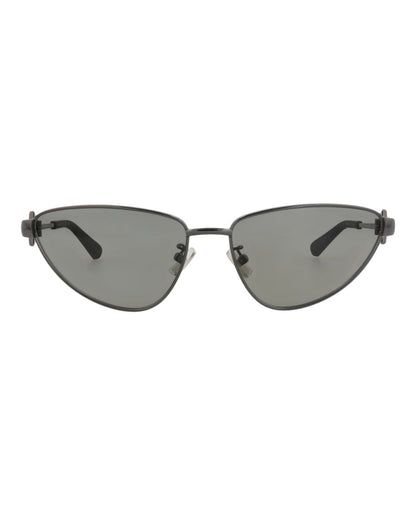 Bottega Veneta Cat Eye-Frame Metal Sunglasses