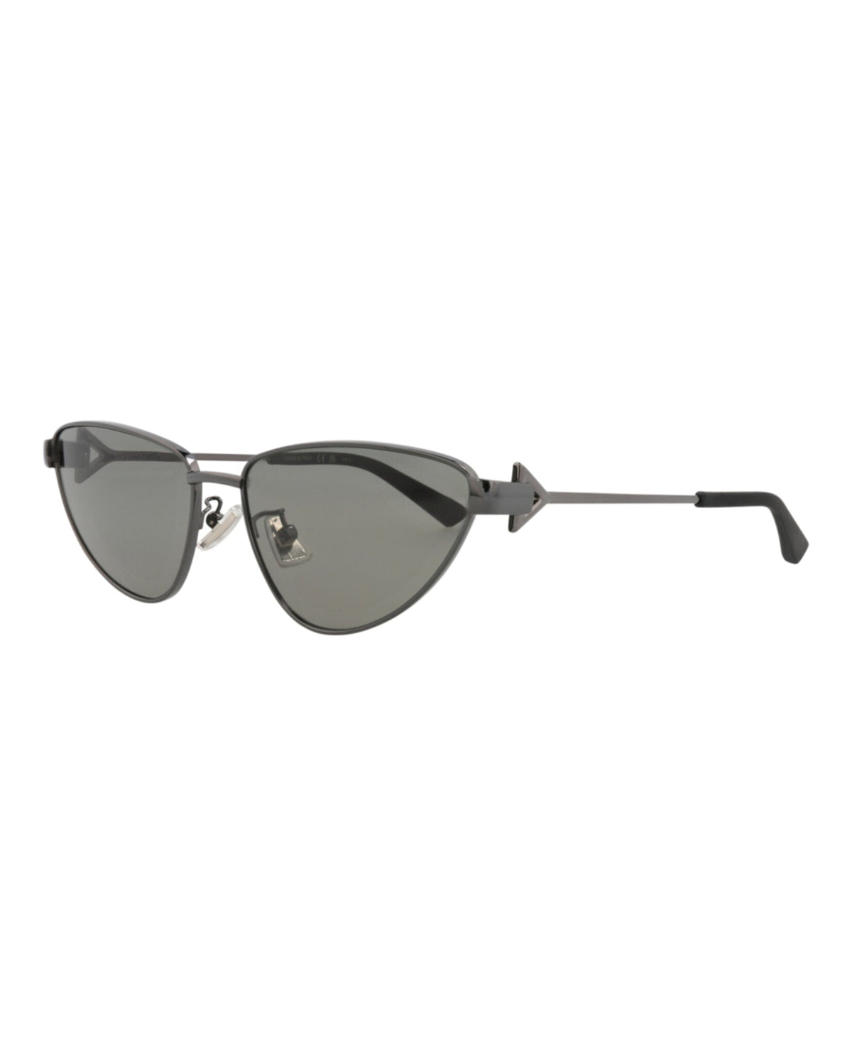Bottega Veneta Cat Eye-Frame Metal Sunglasses