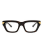 Bottega Veneta Square-Frame Acetate Optical Frames