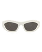 Bottega Veneta Round-Frame Recycled Acetate Sunglasses