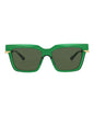 Bottega Veneta Square-Frame Recycled Acetate Sunglasses