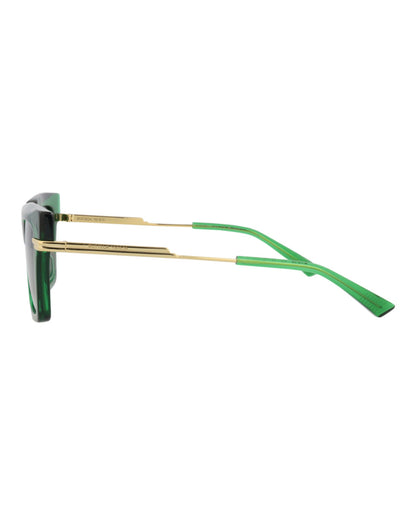 Bottega Veneta Square-Frame Recycled Acetate Sunglasses