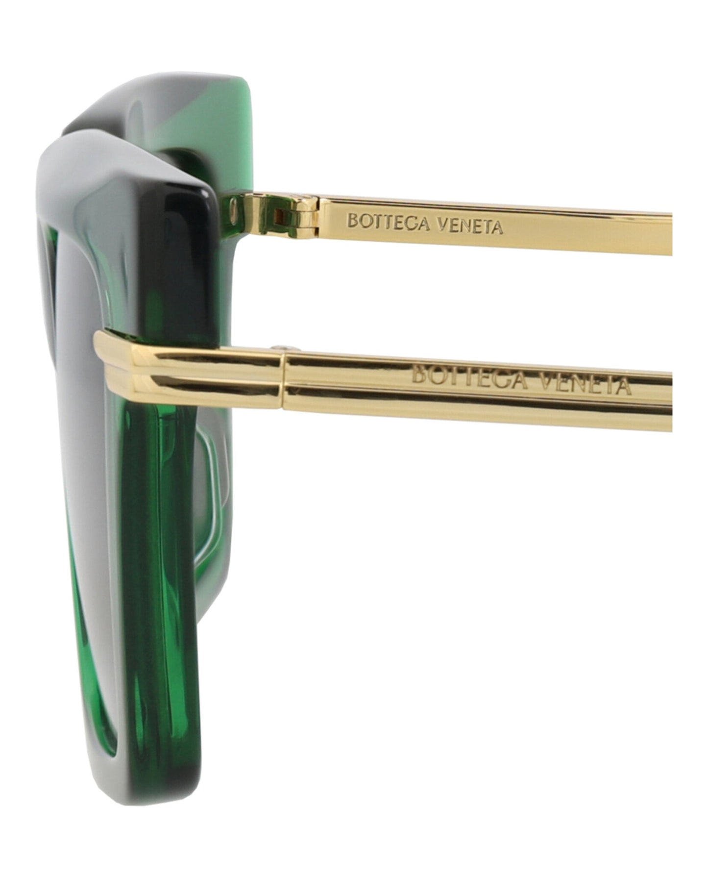 Bottega Veneta Square-Frame Recycled Acetate Sunglasses