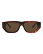 Bottega Veneta Square-Frame Recycled Acetate Sunglasses