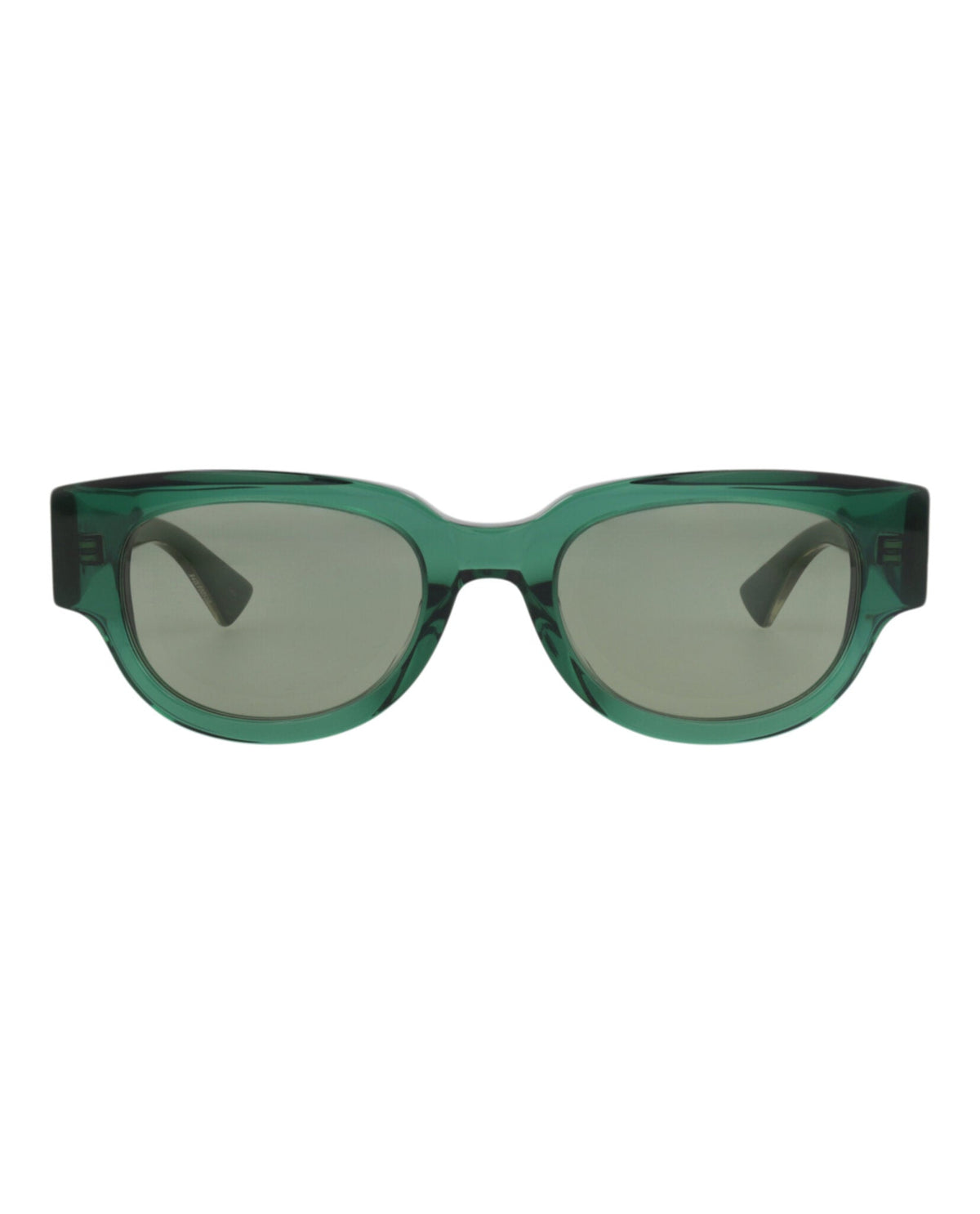Bottega Veneta Round-Frame Recycled Acetate Sunglasses