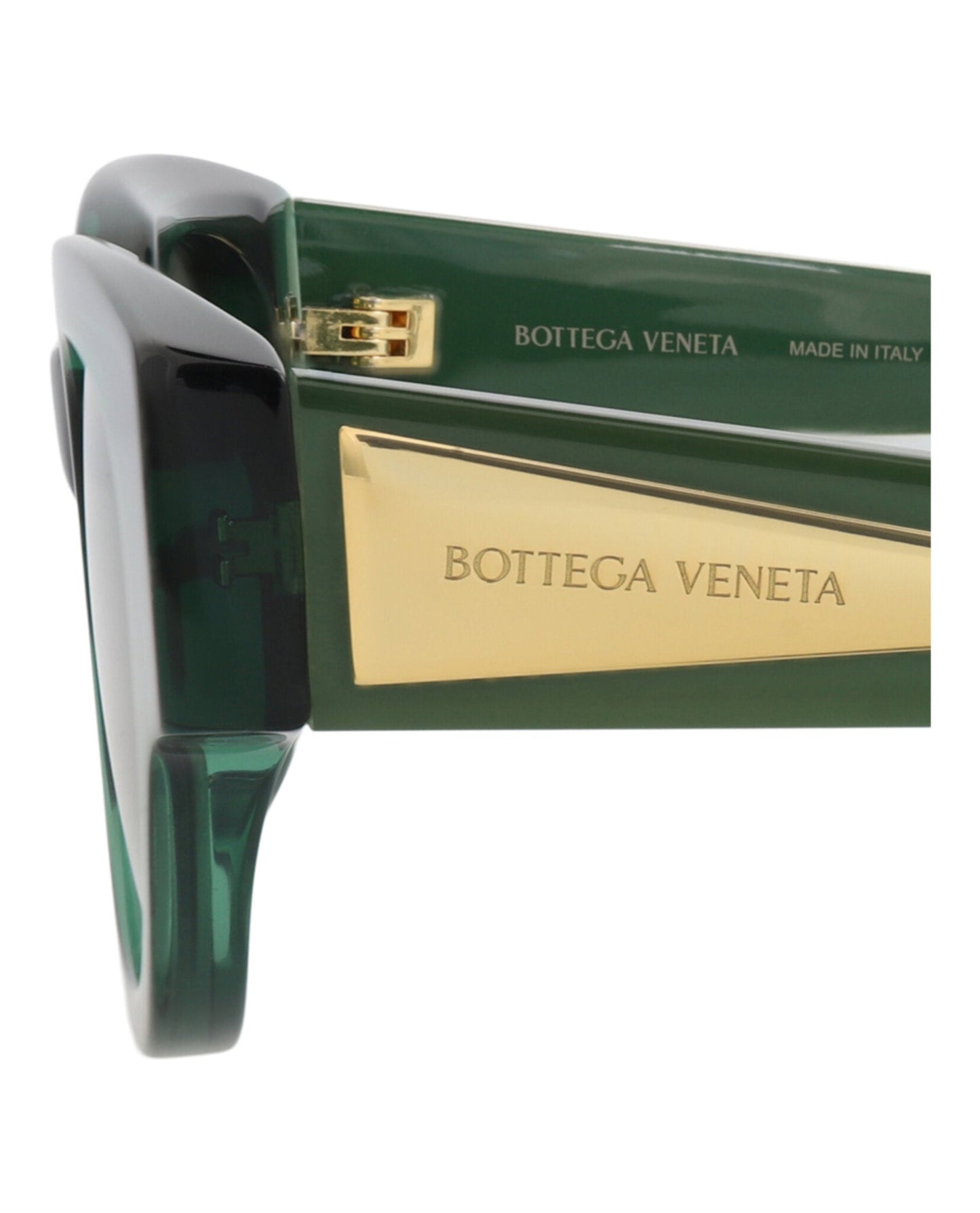 Bottega Veneta Round-Frame Recycled Acetate Sunglasses
